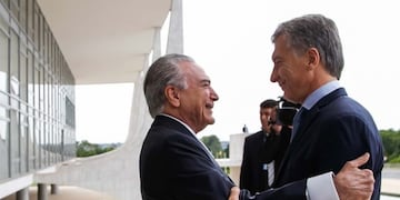 Macri viajará esta noche a Brasilia para la cumbre de presidentes del Mercosur\u002E Foto: AFP\u002E