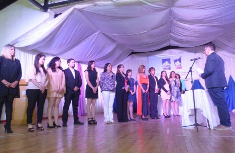 Rio Turbio: acto de colación de grado