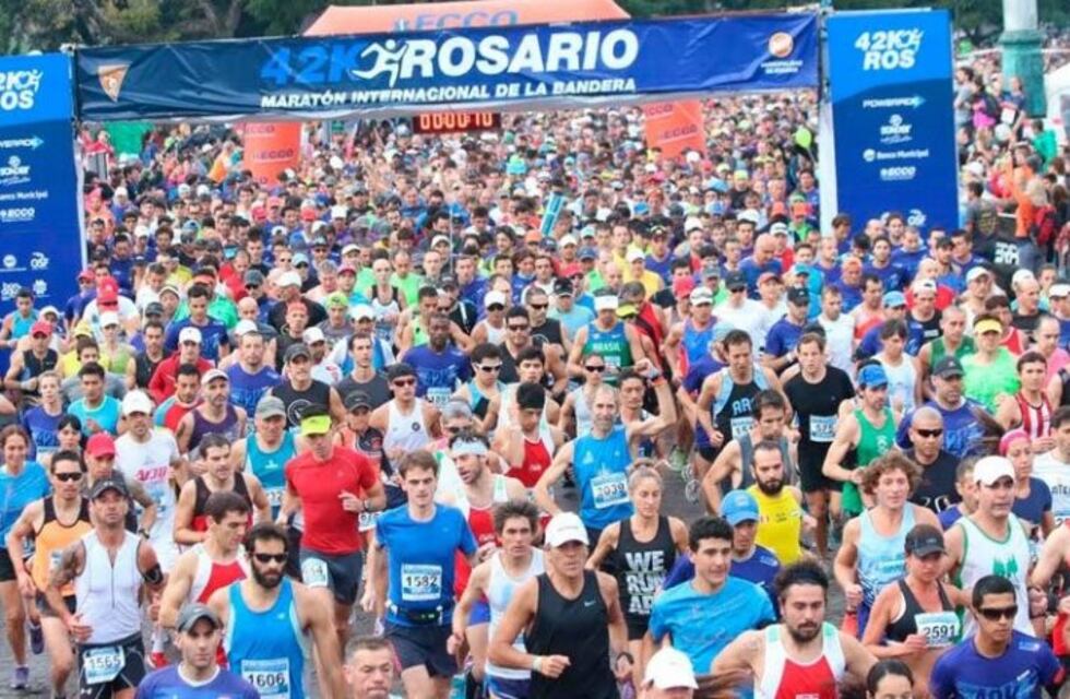 A pesar del frío, más de 3 mil personas disfrutaron de la Maratón Internacional de la Bandera