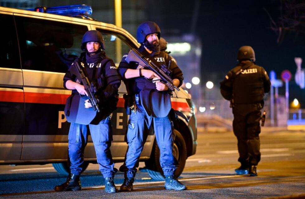 Atentados en Viena: dos muertos y al menos una quincena de heridos