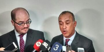 Fiscales Sebastián Narvaja y Adrián Mac Cormack