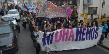 San Nicolás se plegó a la marcha nacional\u002E (Archivo)