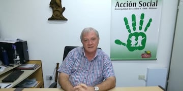 Enrique Dávila, secretario de Acción Social de Alem\u002E