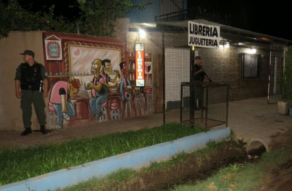Un narco que abastecía a la barra brava de Colón usaba una librería como pantalla