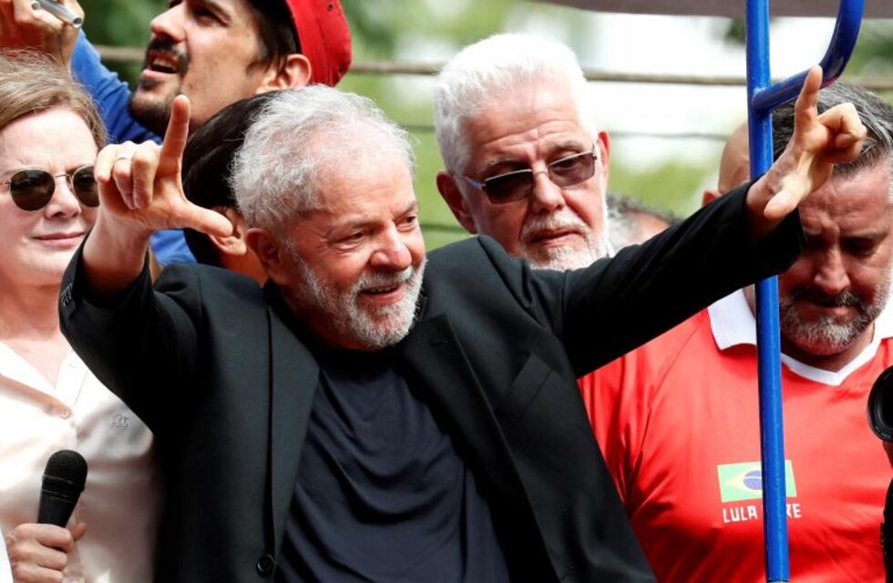 Lula da Silva, tras su liberación: "Pude haberme ido, pero necesito demostrar que Moro es un canalla"