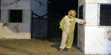 Detuvieron al payaso que aterrorizaba a los vecinos de General Alvear\u002E