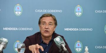 Rodolfo Suarez, gobernador de Mendoza\u002E