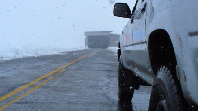 Permanecerá cerrado el paso Cristo Redentor por fuertes nevadas