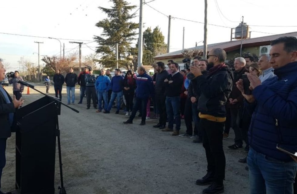 Barrio Parque del Virrey: dieron inicio a las obras de la red de Gas Natural