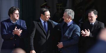 Macri y Valdés en el Colegio Nacinal