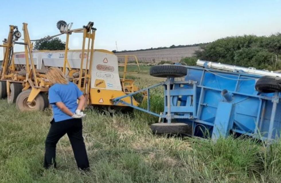 Dos personas fallecieron aplastadas por una tolva