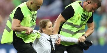 La invasión a la cancha