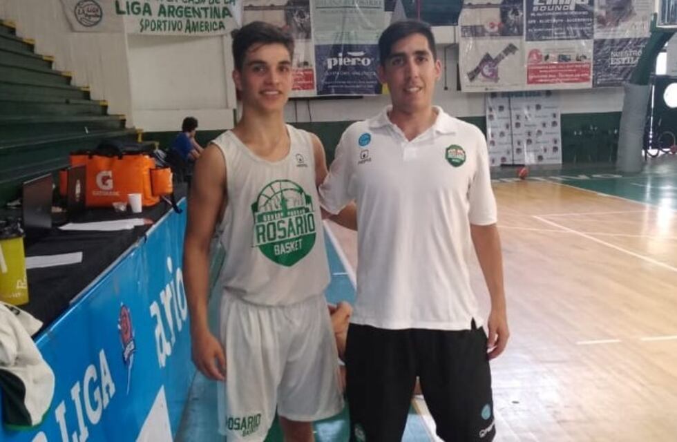 El juvenil puntaltense Mirko Cenzual realizó pruebas en Rosario Basket