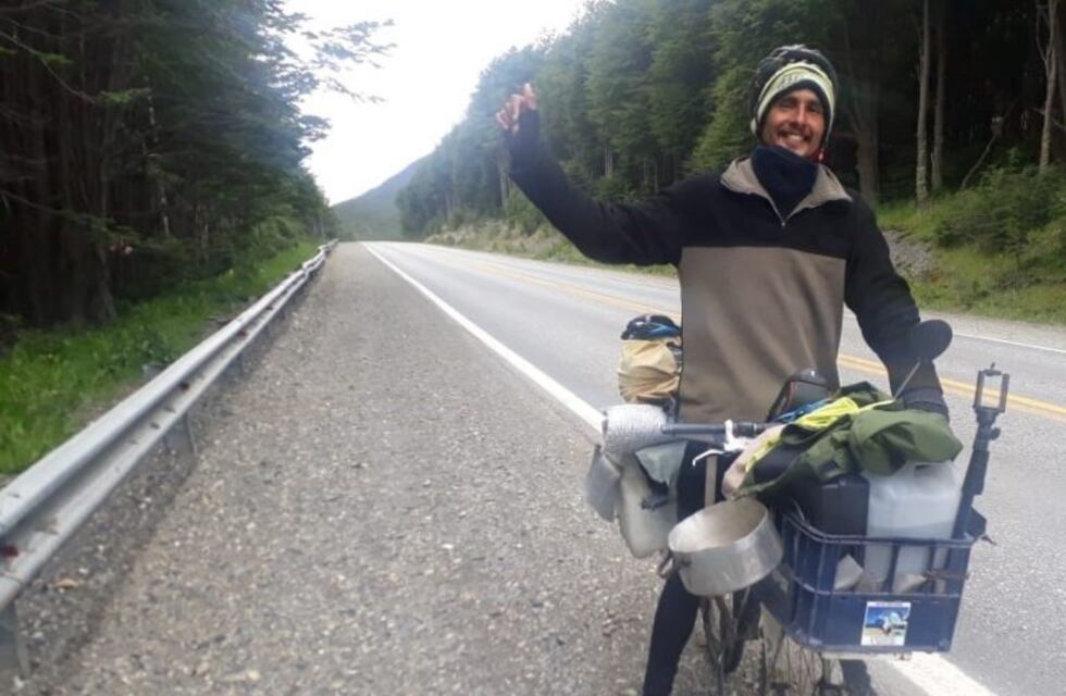 Unió Rosario - Ushuaia pedaleando en tan sólo 52 días