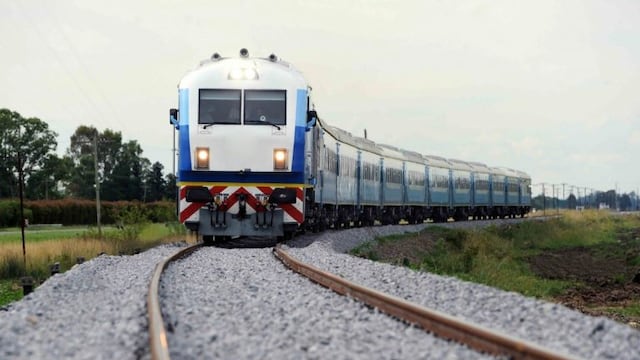 El tren que hace el tramo Córdoba- Villa María.