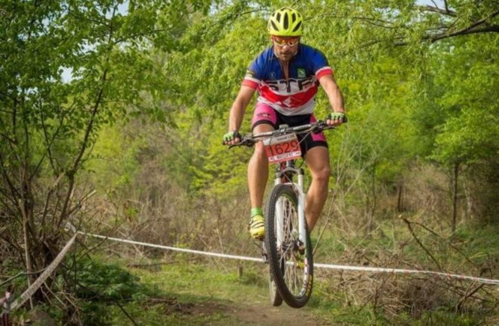 Leonel Badino obtuvo podio en el Campeonato de Mountain Bike Dos Provincias