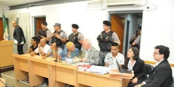 Juzgan a barras de Nueva Chicago que cometieron asaltos violentos en Resistencia\u002E (Foto: Diario Norte)