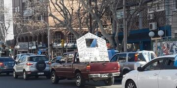 Caravana por el 17A en San Rafael