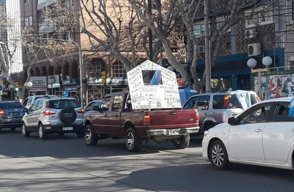 La marcha del 17A también se hizo sentir en San Rafael