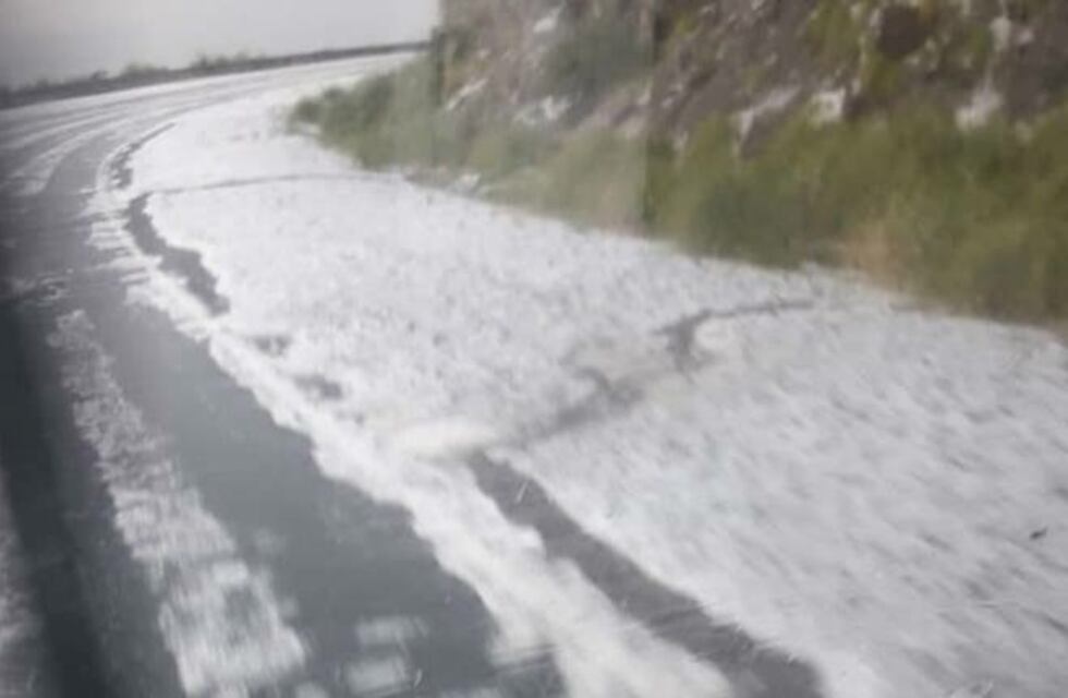 Granizo en las Altas Cumbres