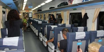 La demanda de pasajes del tren entre Rosario y Retiro subió un 82% en marzo\u002E (Archivo)
