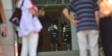 Principio de incendio en el Sanatorio del Salvador\u002E