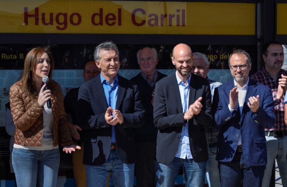 Macri y Vidal inauguraron el Metrobus de Tres de Febrero
