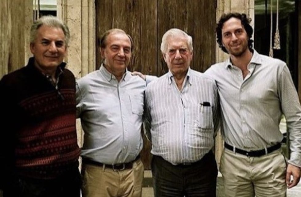 Vargas Llosa visitó amigos en Mendoza