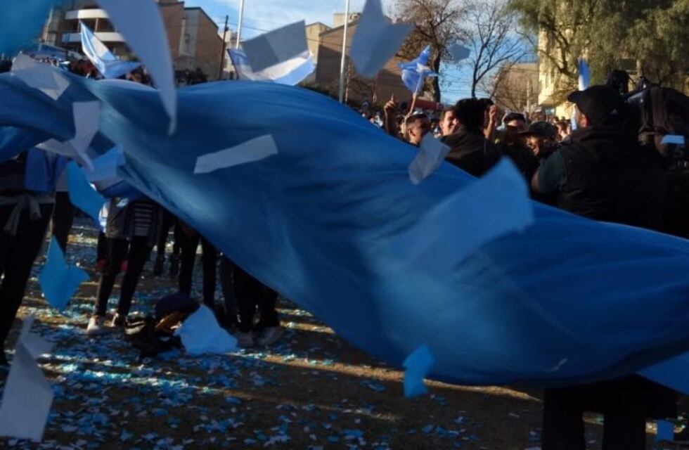 En imágenes, cómo se vivió la clasificación argentina en el Fan Fest de Villa Carlos Paz