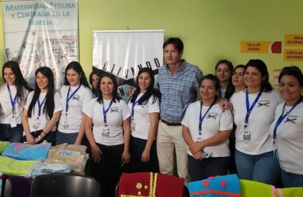 Entregaron mantas y ropa para bebés de Neonatología del Samic