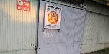 Galpón Municipal inundado