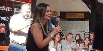 La precandidata a diputada provincial es una de las referentes de los opositores al aborto legal\u002E (@ameliegranata)