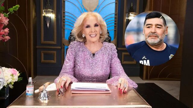 Mirtha Legrand recordó a Diego Maradona con unas emotivas palabras: “Máxima figura del fútbol mundial”