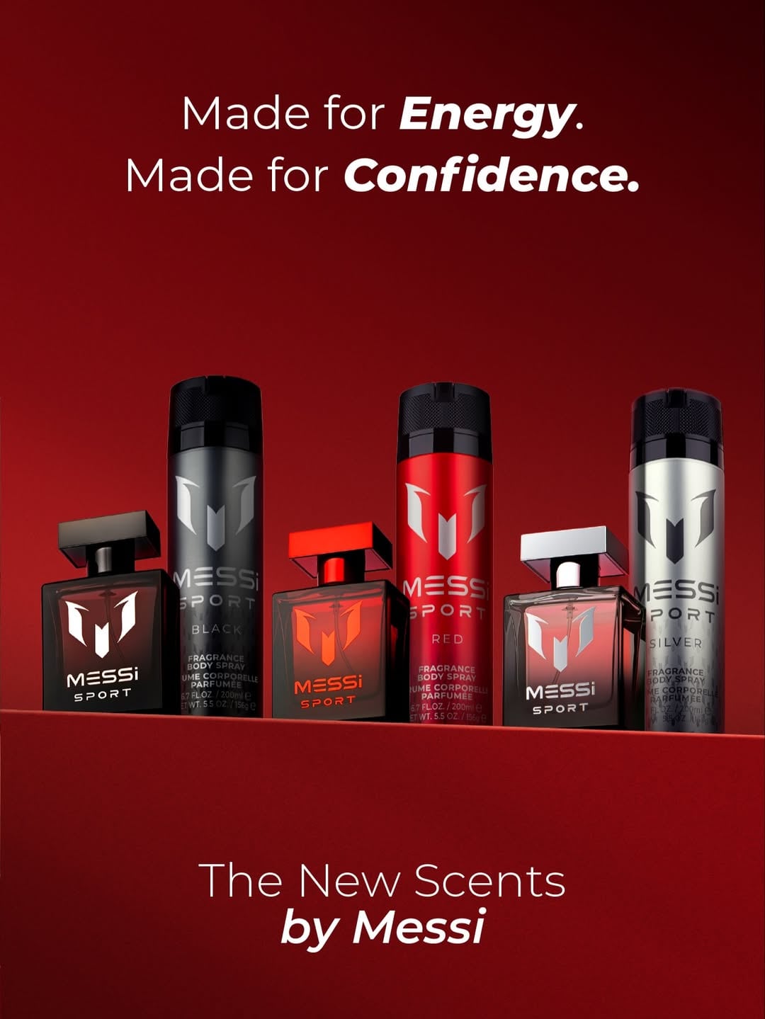 Messi y sus fragancias.