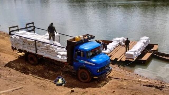 Nuevamente incautan soja ilegal en El Soberbio.