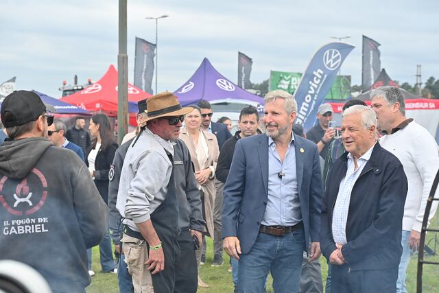 Frigerio en la Expo Rural de Concepción del Uruguay