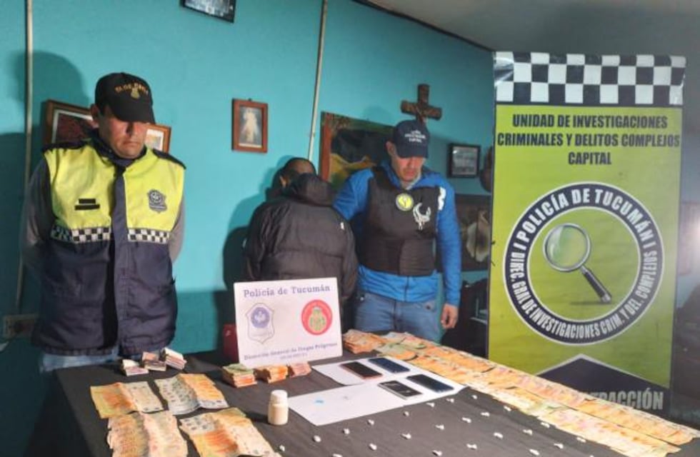 Allanamientos, cocaína y más de 700mil pesos secuestrados