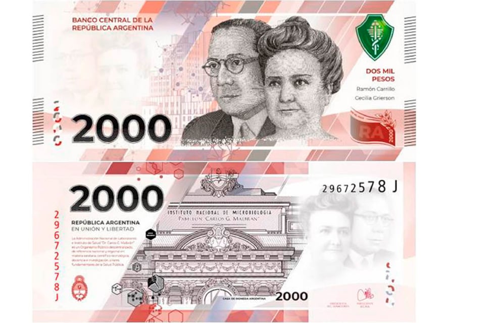 Empezó a circular el billete de $ 2000: cómo detectar si es falso