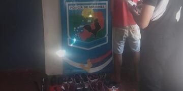 Detienen a un individuo acusado de robo en Puerto Esperanza.