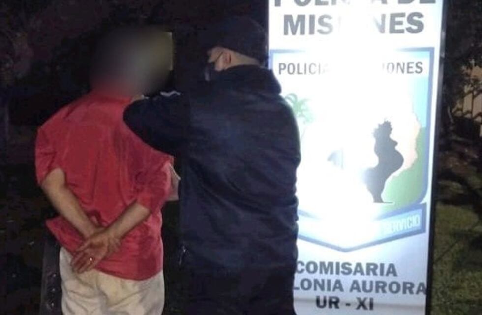 Colonia Aurora: un hombre fue detenido por agredir a otro
