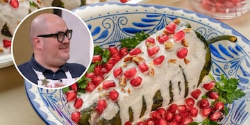 Cómo hacer Chiles en Nogada, el plato mexicano de Rodolo Vera Calderón para la final de MasterChef