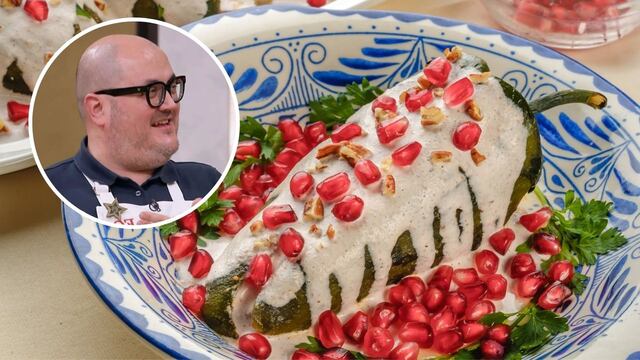 Cómo hacer Chiles en Nogada, el plato mexicano de Rodolo Vera Calderón para la final de MasterChef