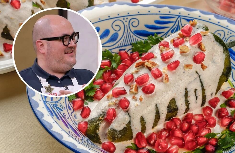 Cómo hacer Chiles en Nogada, el plato mexicano de Rodolo Vera Calderón para la final de MasterChef
