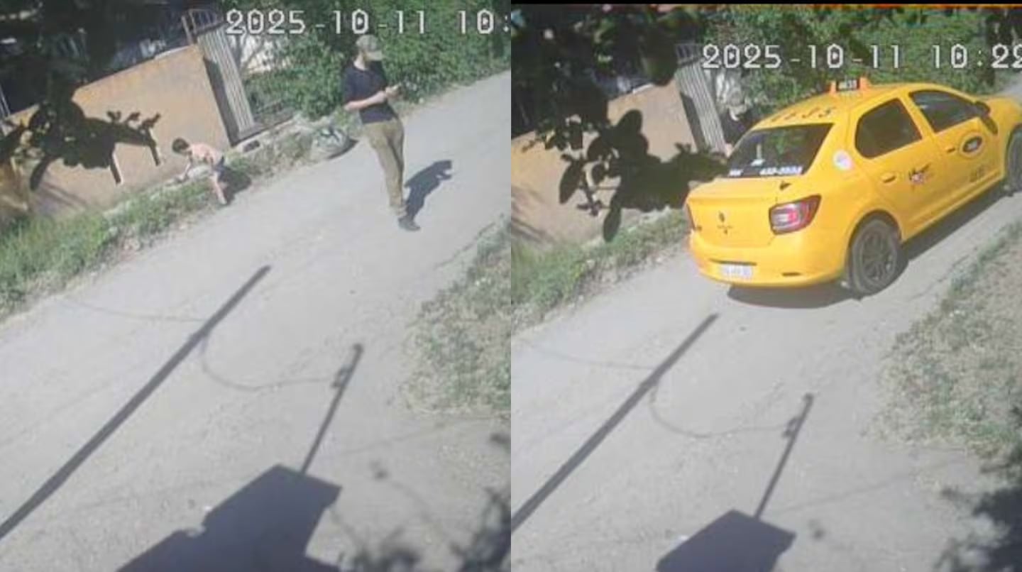 Así escapaba a Laurta, el acusado del doble femicidio y secuestro de su hijo. (TN)