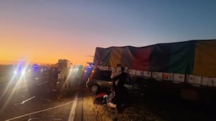 Choque múltiple ruta 19 cercanías de Santiago Temple