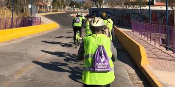 Godoy Cruz ha preparado un circuito para conocer el Museo a Cielo Abierto que se encuentra en los alrededores de la ciclovía. Gentileza MGC