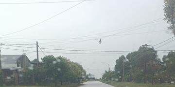 Gran lluvia en Lehmann