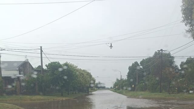 Gran lluvia en Lehmann
