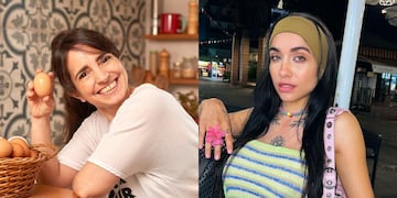 El día que María Becerra y Paulina Cocina enseñaron a hacer chipá vegano