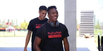 El ecuatoriano tiene 23 años y firmó contrato con el club la semana anterior.